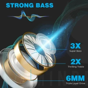 TWS F9-5 Earphone Bluetooth Earphones Wireless Headphones Hifi Stereo Sports Earbuds Headset Hearing Aids With Mic Handfree - Image 6