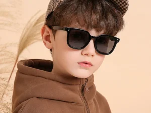 New Children Sunglasses Fashion Colorful Kid Sun Glasses Boy Girl Unisex Vintage square Goggle UV400