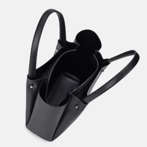 New Large Capacity Soft Leather Women's Shopping Bag Single Shoulder Handheld Commuter Tote Bag Originally One Piece Free Shippi - Image 4