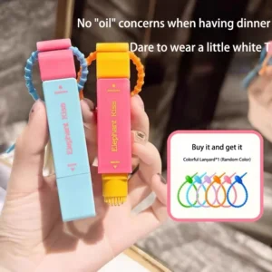 White Clothes Stain Remover Pen Strong Portable Waterless Tant Oil Stain Remover Pen Instant Cleaning Oil Stain Removal Tool - Image 3