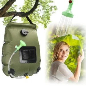 1PCS 20L Outdoor Camping Shower Bag Solar Heated Portable Bathing Bag Use Durable PVC Quick Heat-Up Outdoor Bath Water Bag - Image 3