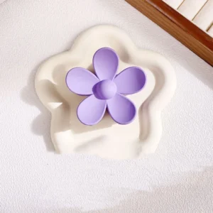 Silicone Shampoo Brush Scalp Massager Hair Dye Comb Shampoo Bottle Flower Hair Clip Hairdressing Set Bath Scalp Massage Brush - Image 5