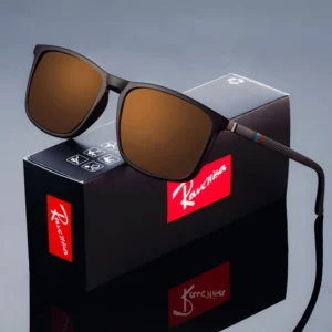 Fashion Square Polarized Sunglasses man Driving Fishing Luxury Brand Designer UV400 Eyewear - Image 3
