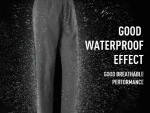 LNGXO Women Men Hiking Pants Outdoor Waterproof Pants Unisex Climbing Camping Sports Quick Dry Mountain Rain Trousers Anti UV