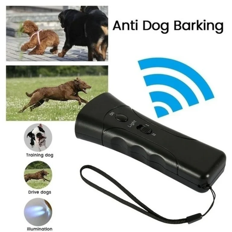 Ultrasonic Bark Arrester Anti Bark Device Ultrasonic Dog Barking Control Stop Repeller Trainer Tool for Pets Training Supplies - Image 4