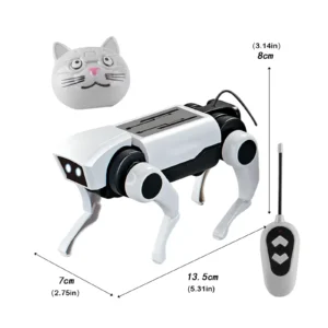 Rc Robot Children's Remote Control Mechanical Dog Toy Science Teaching Diy Assembling Model Electric Set Toys for Boys Kids Gift - Image 6