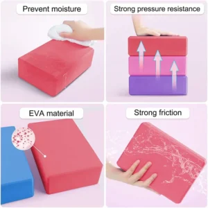 1PC Yoga Building Blocks Cubes Pilates Bricks Reinforcement Mats Sports Supplies Exercise Home Exercise Equipment Fitness Eva - Image 4
