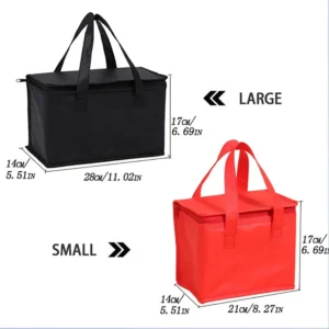 Portable Lunch Cooler Bag Folding Insulation Picnic Ice Pack Food Thermal Bag Drink Carrier Insulated Bags Food Delivery Bag - Image 4
