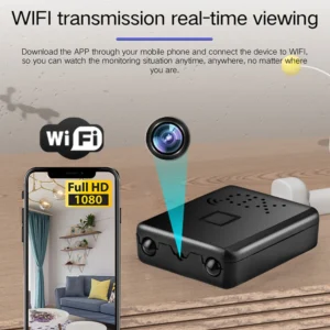 XD Pro Full HD 1080P Mini Camera WiFi Night Vision Remote Security Monitoring Home Protection Waterproof Audio Video Recorder - Image 6