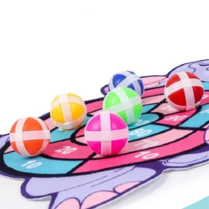 Montessori Dart Board Target Sports Game Toys For Children 4 To 6 Years Old Outdoor Toy Child Indoor Girls Sticky Ball Boys Gift - Image 6