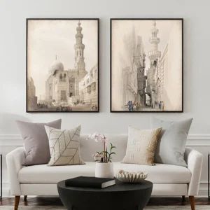 Modern Arabic Calligraphy for Muslim Mosque Architecture Islamic Posters Canvas Painting Wall Art Picture for Room Home Decor - Image 4