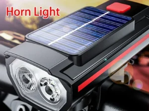 Bicycle Front Light USB Rechargeable with 120dB Horn Highlight Mtb Road Bike Headlight Night Riding Warning Lamp Cycling Light