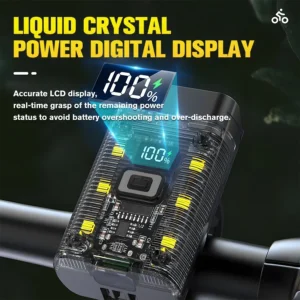 T6 LED Bike Front Light Bicycle Headlight Rechargeable Bright MTB Road Bike Head Lamp LED Cycling Flashlight for Night Riding - Image 3