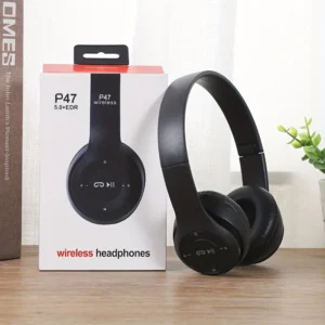 Stereo P47 Headset 5.0 Bluetooth Headset Folding Series Wireless Sports Game Headset for iPhone XiaoMi - Image 3