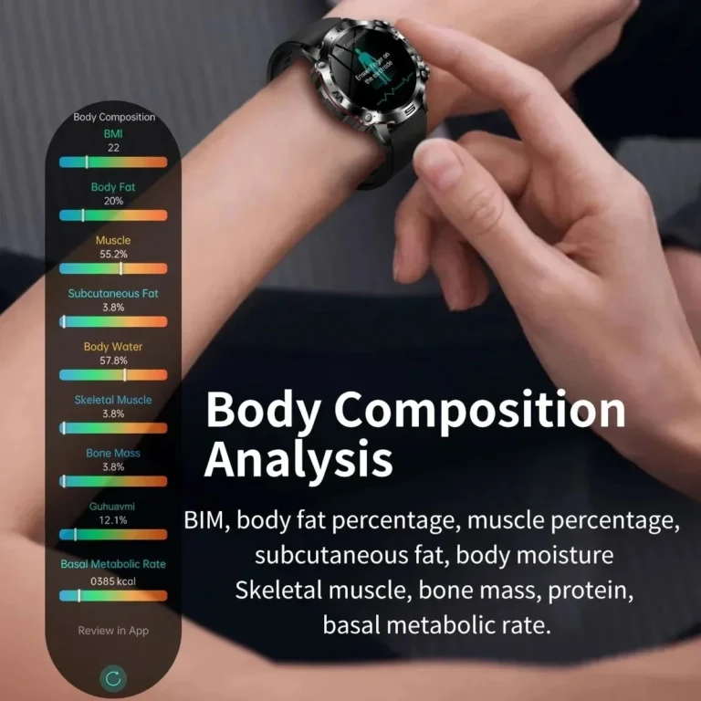 2025 New Smart Watch For Men Health Blood PressureBlood Oxygen Uric Acid Fitness Tracker Watches Bluetooth Call ECG Smartwatch - Image 5