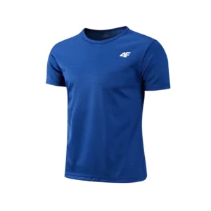 Men's Summer Exercise Trainning T-shirt High Quality Breathable Quick Dry Short Sleeved Top Marathon Gym Fitness Basketball Tees - Image 3