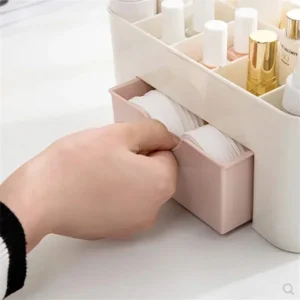 Desktop Double Layer Makeup Organizers Storage Box Cosmetic Drawers Jewelry Display Box Case Container Boxes Organizer New - Image 6
