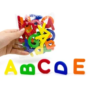 Magnetic Letters Numbers Alphabet ABC 123 Fridge Magnets Plastic Educational Preschool Learning Toy Set Uppercase Lowercase Math - Image 7
