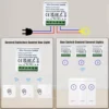 RF 433 MHz Smart Light Switch Mini DIY Wireless Remote Control 1/2/3 Gang Wall Panel Switch 16A Relay Receiver Automation Module - Image 3