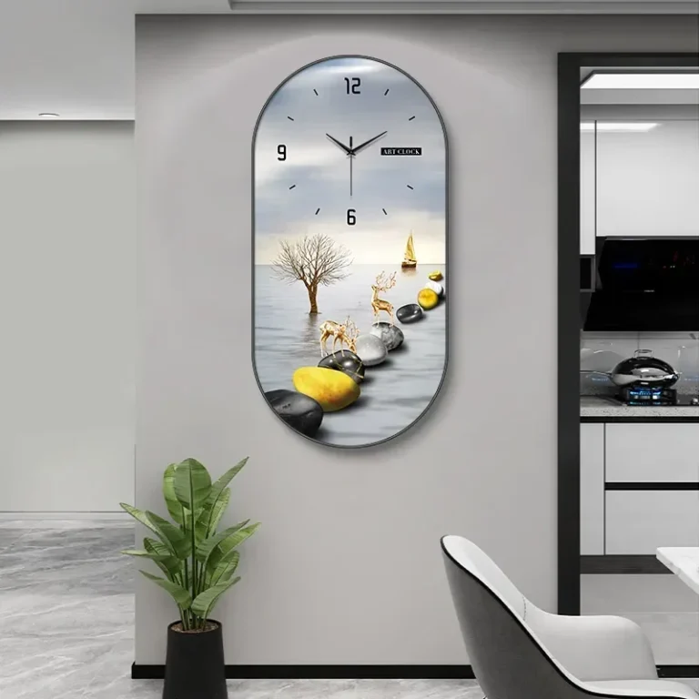 Nordic luxury Wall Clock Living Room Household Fashion Restaurant Decorative Painting Creative Wall Hanging Silent Clock - Image 5