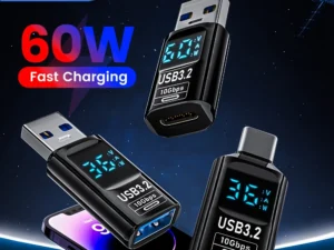 USB 3.2 Digital Display Adapter 10Gbps USB Male TO USB Female Converter Fast Charging Data Transafer USB C Adapter For PC Laptop