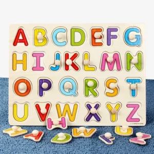 30cm Baby Toys Montessori Wooden Puzzle Hand Grab Board Educational Wood Puzzles for Kids Cartoon Animal Vehicle Gift for Child - Image 7