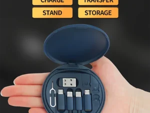 Multi USB Type C to C 60W Charging Adapter Cable Kit USB C to Lighting Conversion Set USB A & Type C to Micro/Type C/Lighting