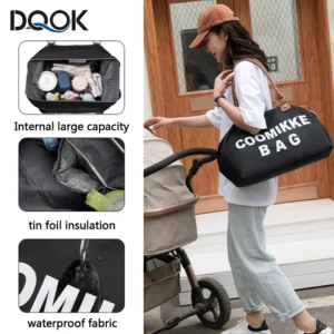 Backpack Bag Mummy Large Capacity Bag Mom Baby Multi-function Waterproof Outdoor Travel Diaper Bags For Baby Care - Image 3