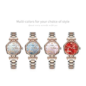 OUPINKE 3180 Original Ladies Watch Luxury Automatic Mechanical Watch Tungsten Steel 50M Waterproof Day Date Watch For Women Gift - Image 7