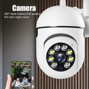3MP WiFi Camera Home PTZ IP Camera Color Night Audio Wireless Surveillance Camera Auto Home Tracking Security CCTV Camera - Image 7