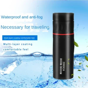 2000x24 HD Monocular Telescope Mini Portable Mobile Phone Telescope with Holder Outdoor Camping Hunting Birdwatching Telescopes - Image 7