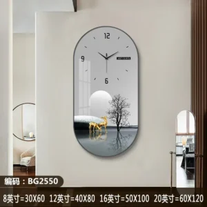 Nordic luxury Wall Clock Living Room Household Fashion Restaurant Decorative Painting Creative Wall Hanging Silent Clock - Image 6