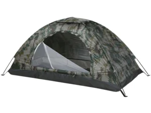 Tomshoo 1/2 Person Ultralight Camping Tent Single Layer Portable Hiking Tent Anti-UV Coating UPF 30+ for Outdoor Beach Fishing