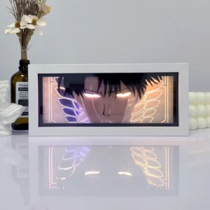 Anime Paper carving Box Light Remote control model multiple colors Gamer Bedroom Decoration party present - Image 4