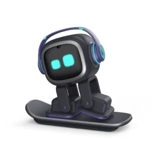 Emo Intelligent Robot Pet Toy Emo Sound Player Ai Puzzle Electronic Action Desktop Decoration Electronic Pet Children's Toy Gift - Image 4