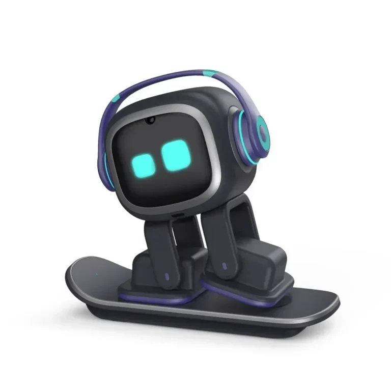 Emo Intelligent Robot Pet Toy Emo Sound Player Ai Puzzle Electronic Action Desktop Decoration Electronic Pet Children's Toy Gift - Image 4