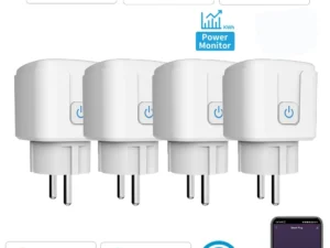 Smart Socket Adapter EU 16A/20A AC100-240V Wifi Smart Plug Power Outlet Alexa Google Home Voice Control Tuya Smart Life APP