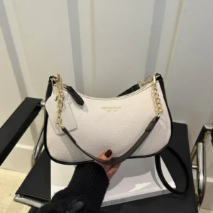 Fashionable Casual Women's Crossbody Bag Spring Summer New Style Handbag Stylish Single Shoulder Bag with Internal Compartment