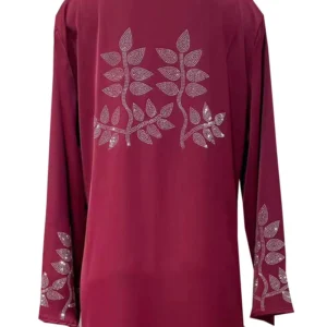 Muslim Woman Abaya Ramadan Dubai Diamonds Long Sleeve Africa Turkey Eid Long Dress Islam Prayer Clothes Abayas Kaftan Kebaya - Image 5
