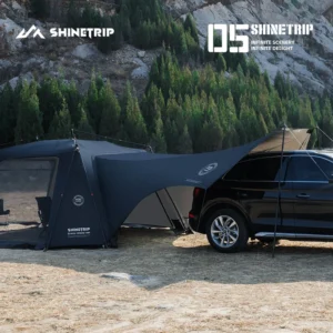 ShineTrip Oversized Dome Tent Quick Setup Tent Waterproof Sunproof Silver Coated Canopy Camping Auto Dome 05 Series - Image 3