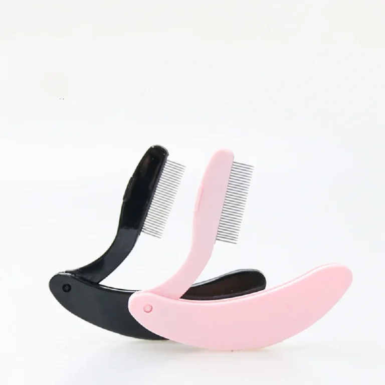 NEW Eyelash Beauty Collapsible Separator Portable Eyelash Brush Comb Mascara Curl Eye Lash Stainless Steel Eyelash Combing Tools - Image 6