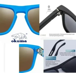 Okuma polarized sunglasses UV400 for men and women outdoor hunting, fishing, driving bicycles, sunglasses optional box - Image 6