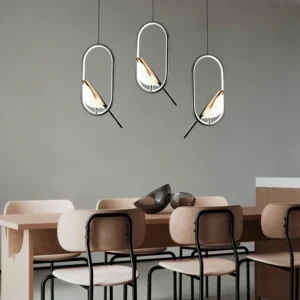 Magpie Bird LED Cord Pendant Lamps AC85-265V Indoor LED Chandelier Lights for Bedside Bedroom Indoor Black Silver Hanging Lights - Image 4