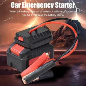 Car Lithium Battery Converter Charger Clip Auto Igniter Jump Starter For Makita Booster Cable Adapter Emergency Power DIY Tools - Image 3