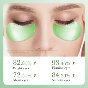 60pcs Aloe Vera Collagen Eye Mask Anti Dark Circles Eyes Bags Moisturizing Anti-Wrinkles Eye Patches Eyes Skin Care Products - Image 3