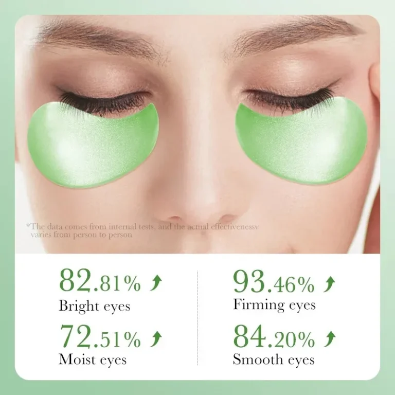 60pcs Aloe Vera Collagen Eye Mask Anti Dark Circles Eyes Bags Moisturizing Anti-Wrinkles Eye Patches Eyes Skin Care Products - Image 3