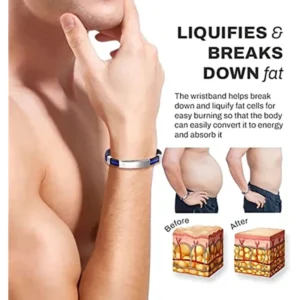 Fashion Mens Women Magnetic Lymph Drainage Magnetic Detox Bracelet Slimming Magnetic Therapy Bracelet&Bangle Health Care Jewelry - Image 5
