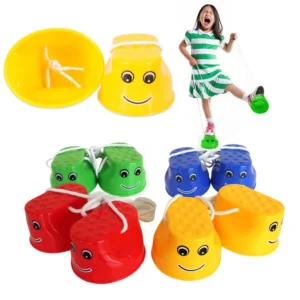 1 Pair Children's Smile Jumping Stilts Kindergarten Sensory Integration Training Equipment Balance Coordination Toys for Kids - Image 4