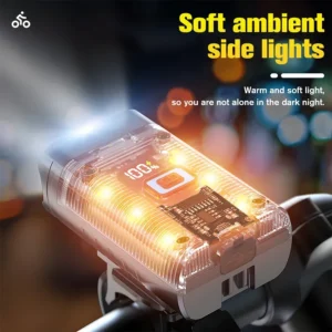 T6 LED Bike Front Light Bicycle Headlight Rechargeable Bright MTB Road Bike Head Lamp LED Cycling Flashlight for Night Riding - Image 7