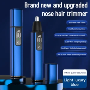 Xiaomi New Rechargeable Touch Screen Electric Ear Nose Hair Trimmer Type-C Fast Charging Portable Clipper Trimmer For Nose - Image 6